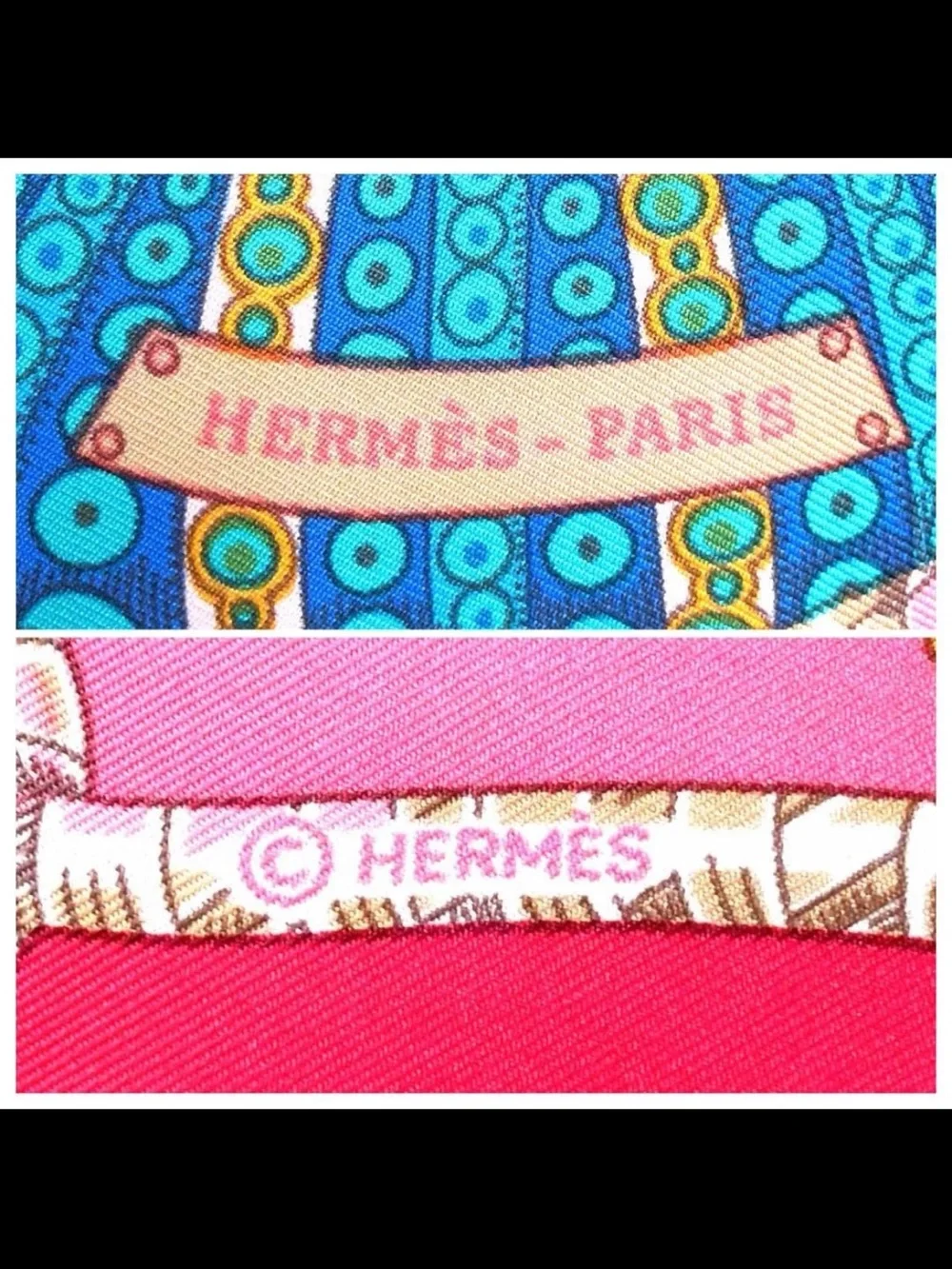 Hermes vibrant silk